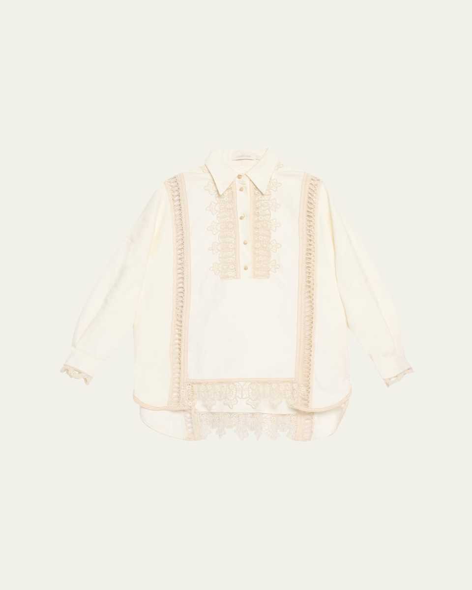 Illuminate Trimmed Shirt